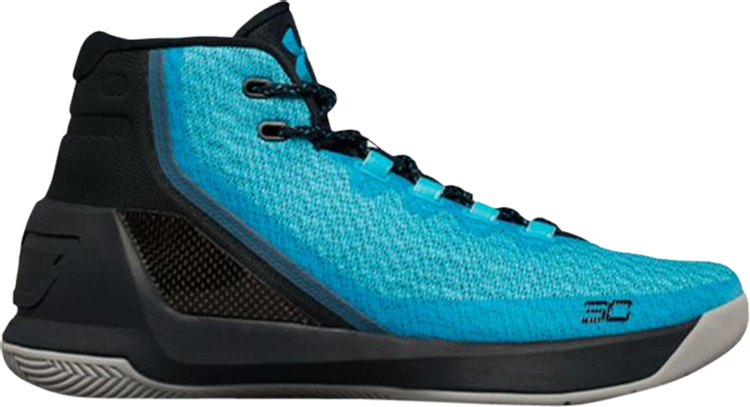 Curry 3 Mid 'Peacock Blue'