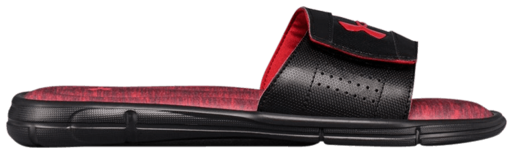 Under Armour Ignite Heathered Slide Black Red