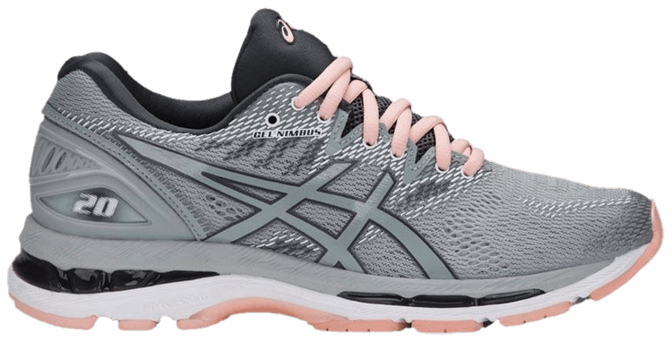 Achetez des Wmns Gel Nimbus 20 Mid Grey Pink T850N 9696 GOAT CA