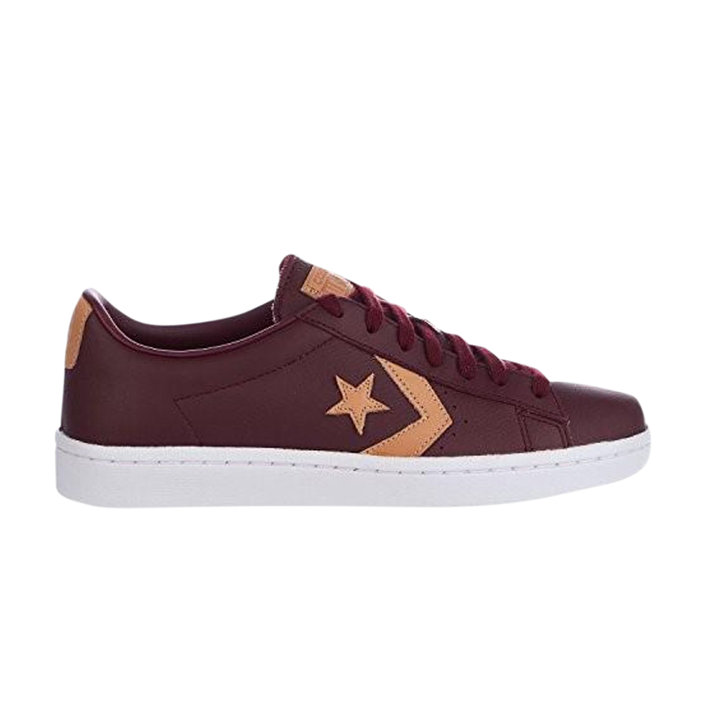 Pre-owned Converse Pro Leather 76 Ox 'deep Burgundy' In Red