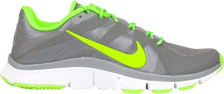 Free Trainer 5.0 V3 'Cool Grey Electric Green'