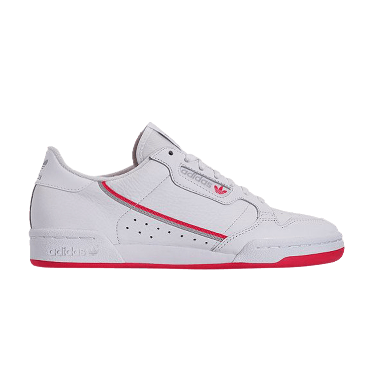 Size 7.5 Wmns Continental 80 White Shock Red