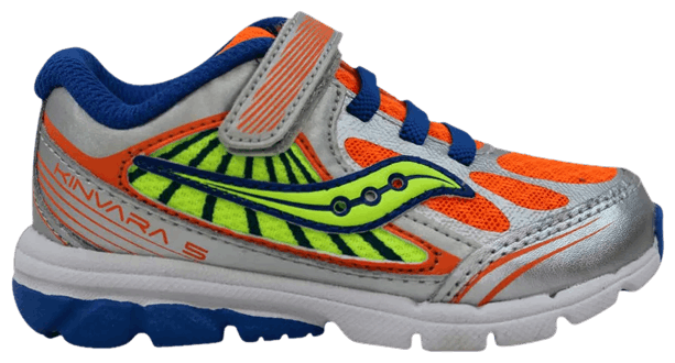 Kinvara 5 Toddler 'Blue Orange Neon'