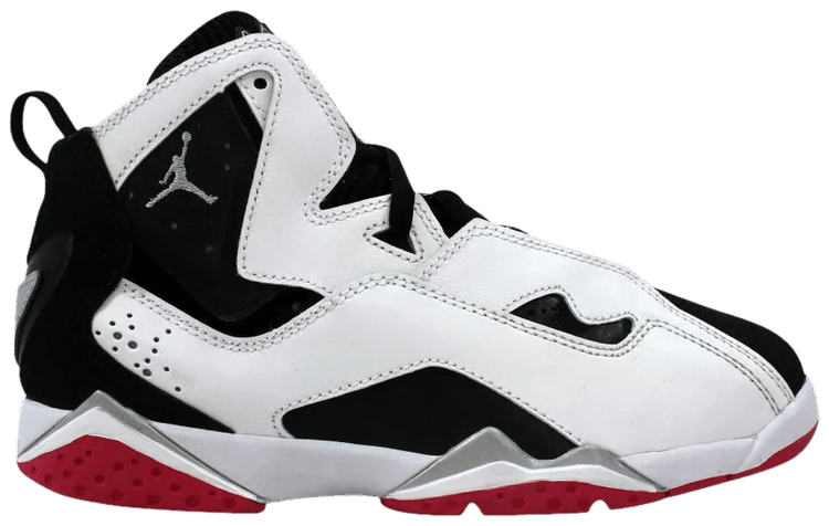 Air Jordan True Flight PS White Black Vivid Pink