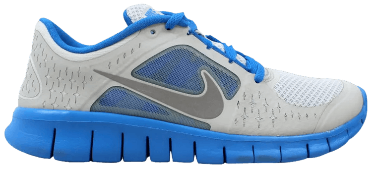 Nike Free Run 3 GS Charcoal Light Photo Blue
