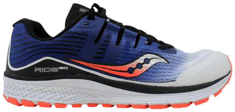 Saucony Ride ISO GS Blue Vizio Red