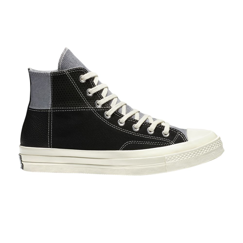 Pre-owned Converse Chuck 70 Mixed Material Hi 'black Egret'