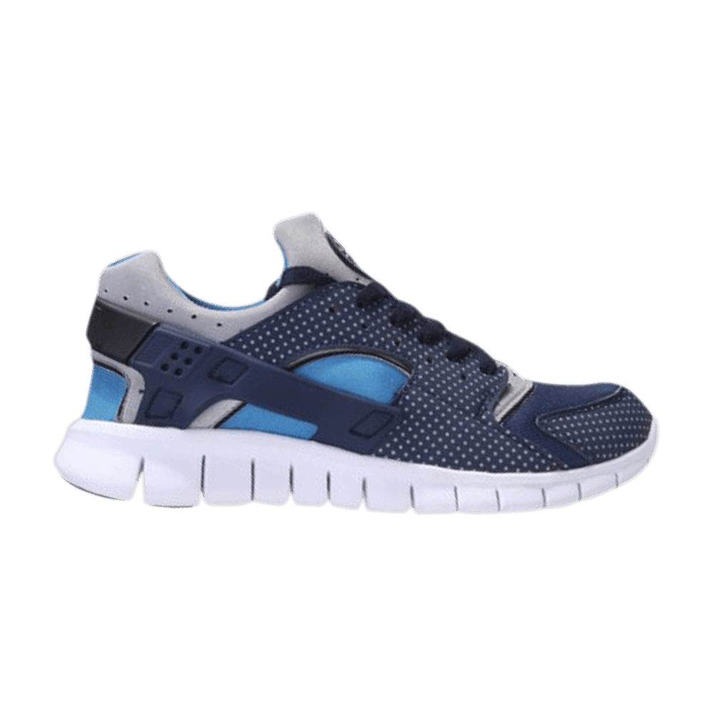 nike huarache free blue