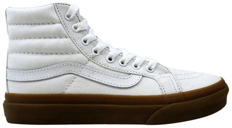 Vans Sk8 Hi Slim True White