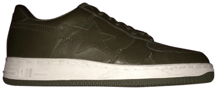 Bapesta FS 001 Premium Low Olive Drab