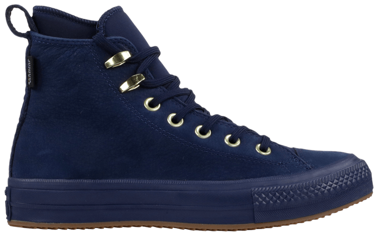 Converse Wmns Chuck Taylor All Star Waterproof Hi Midnight Navy