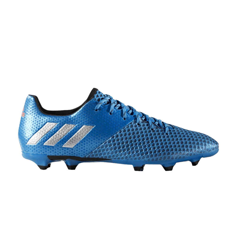 adidas Messi 16.2 FG Cleats - Silver adidas Soccer Shoes