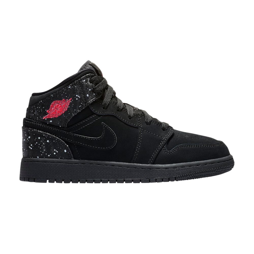Air Jordan 1 Mid GS 'Black Rush Pink' | Kid's Size 5.5