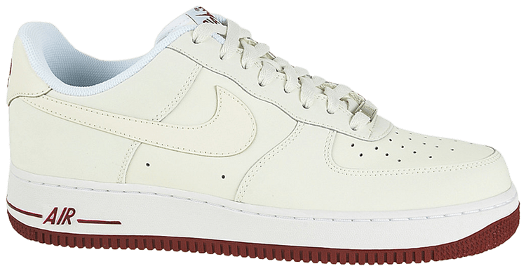 Nike Air Force 1 07 Sail Team Red