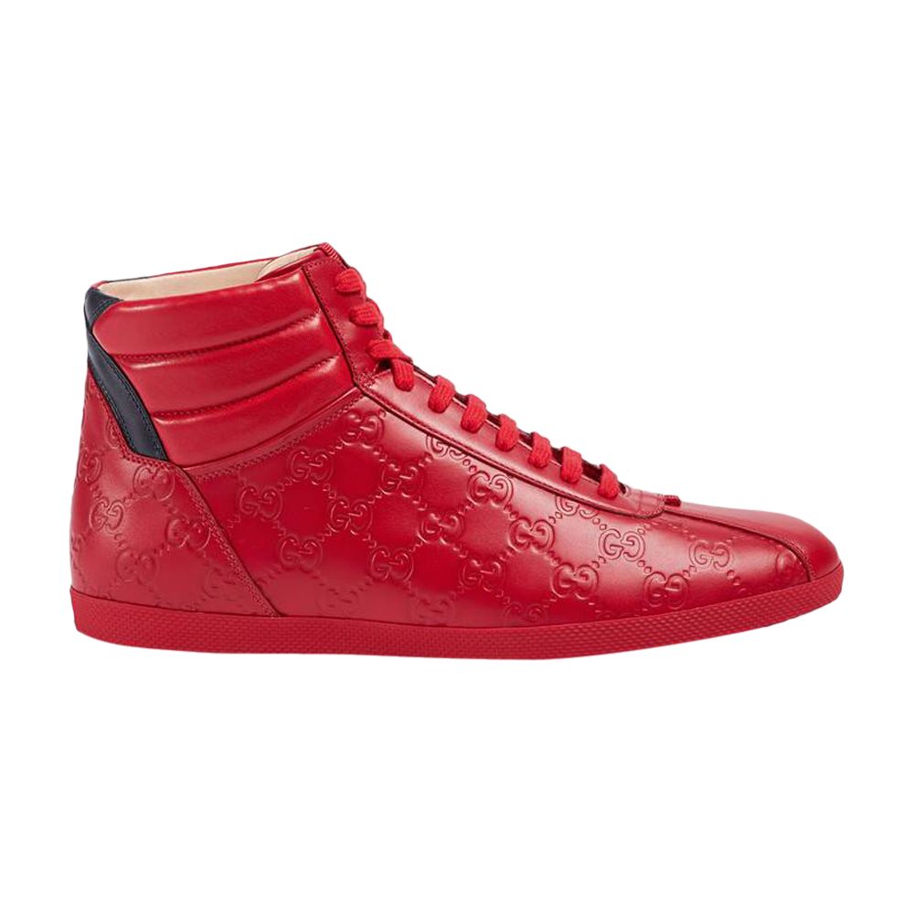 Gucci Signature High Top 'Red' | Men's Size 8.5