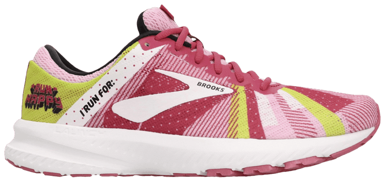 Brooks Wmns Launch 6 Pink White