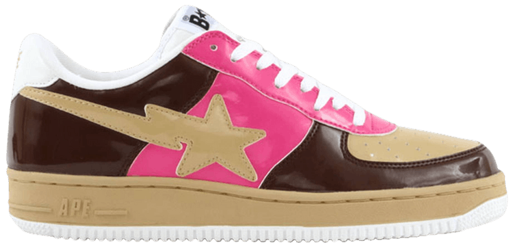 Bapesta FS 001 Low Coffee Brown
