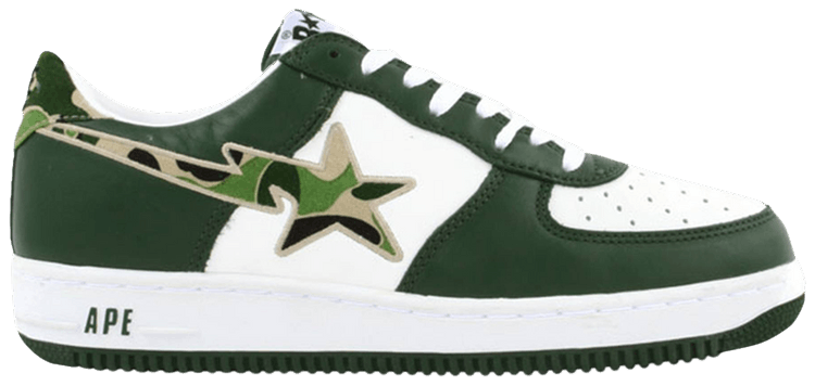 Bapesta FS 001 Low Green Camo