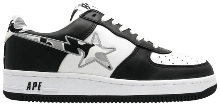 Bapesta FS 001 Low Black Camo