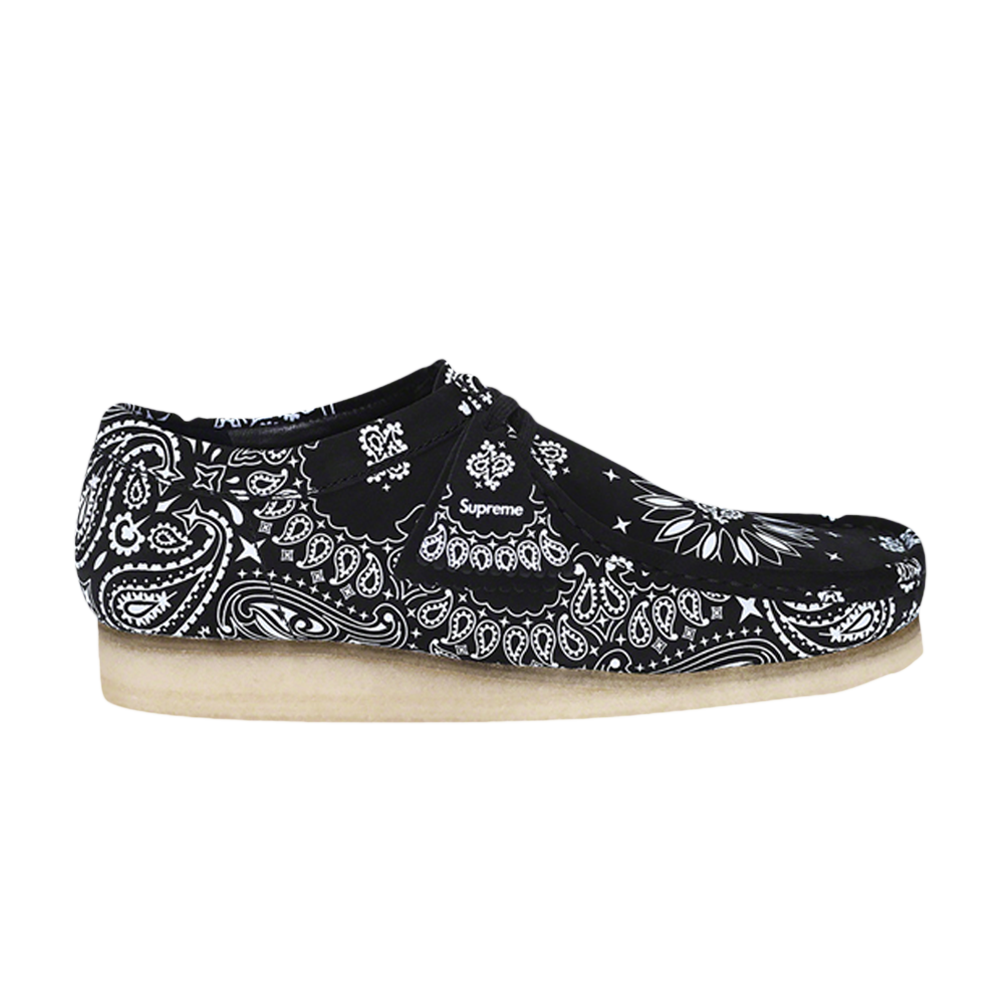 Supreme x Wallabee 'Black Bandana'