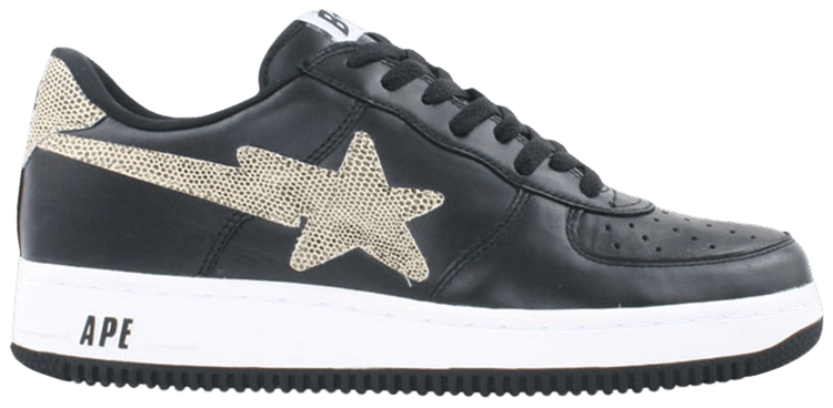 Buy Bapesta FS-001 Low 'Black Snake' - 275 | GOAT Buy Bapesta FS-001 Low 'Black Snake' - 275 | GOAT