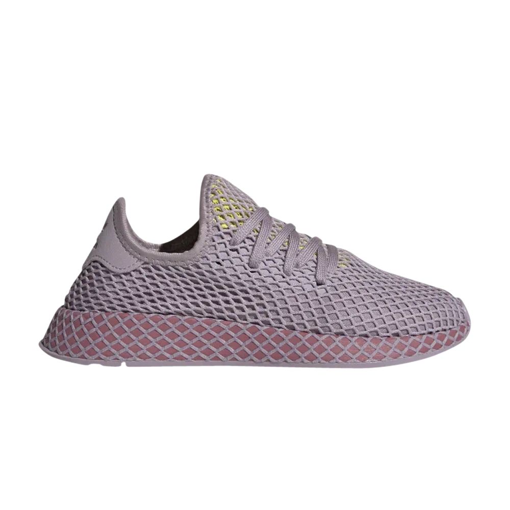 Pre-owned Adidas Originals Wmns Deerupt Runner 'soft Vision' In Purple
