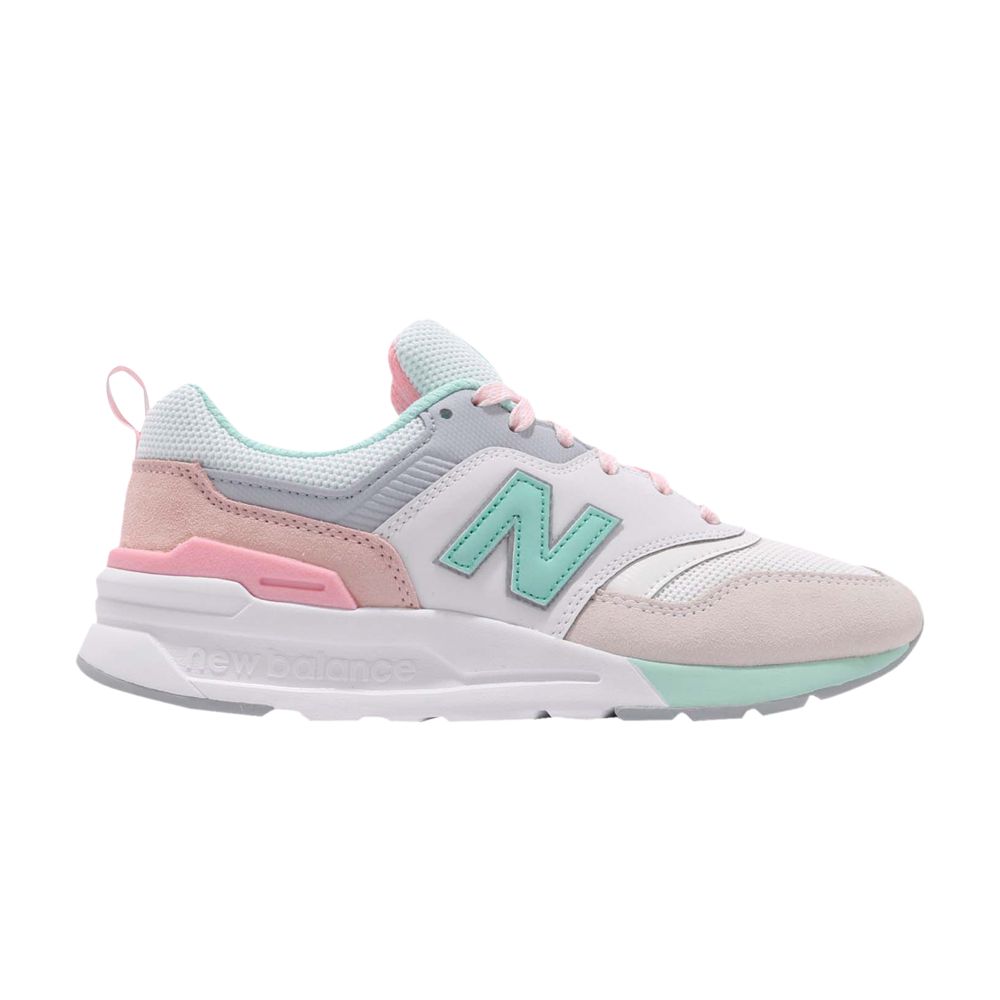 Pre-owned New Balance Wmns 997 'green Pink'
