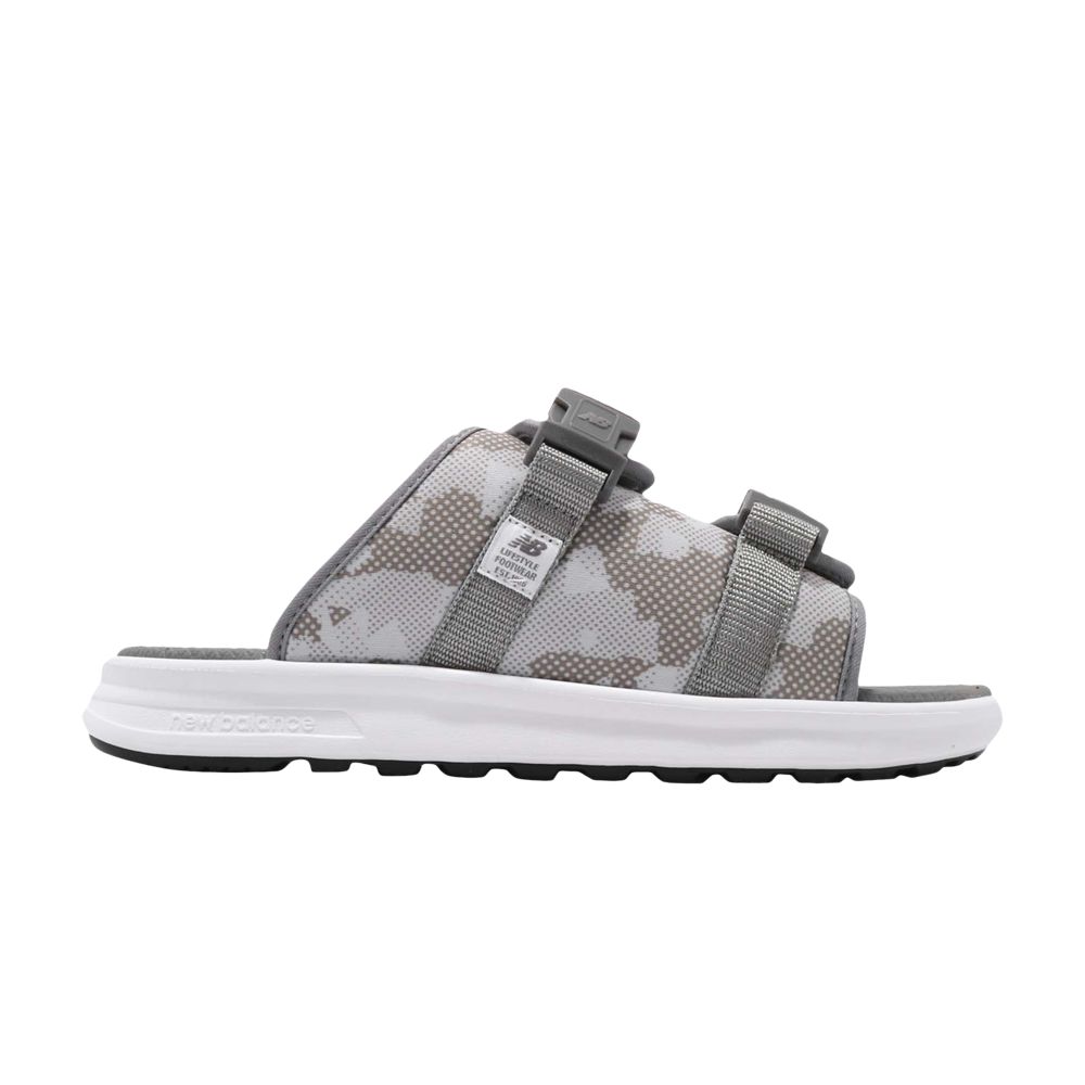 Pre-owned New Balance 330 Slides 'grey White'