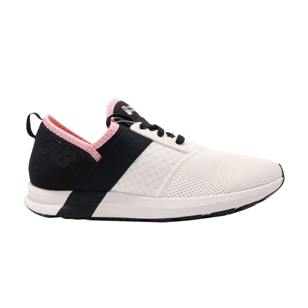 Pre-owned New Balance Wmns Fuelcore Nergize Wide 'ivory Black' | Cream | Women's Size 7