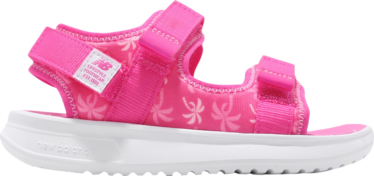 750 Sandal Wide Kids 'Pink White'
