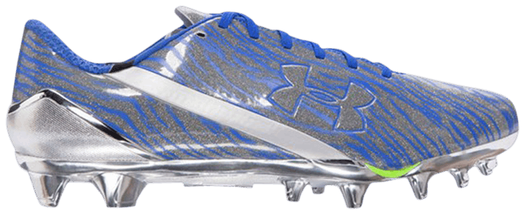 Under Armour Spotlight Metallic Silver Blue