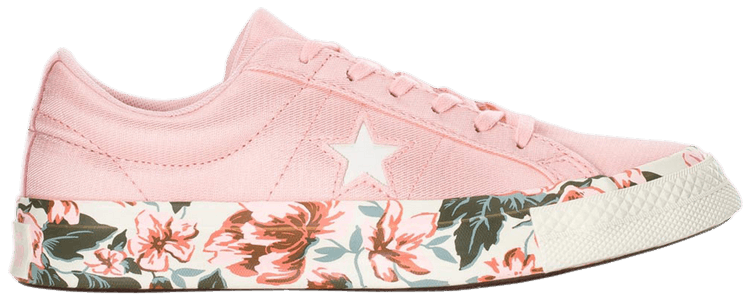 Converse One Star Low GS Storm Pink Floral