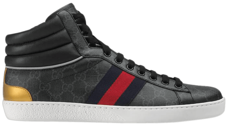 Gucci ace high top black best sale