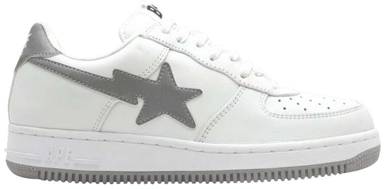 Bapesta FS 001 Low White Reflector