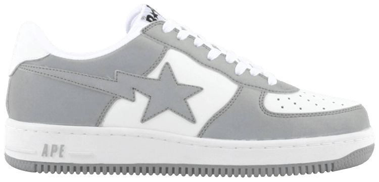 Bapesta FS 001 Low White Reflector