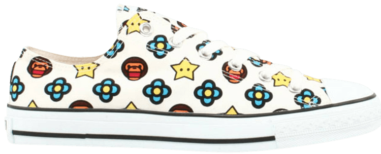 Bapesta FS 011 Canvas Low Milo White