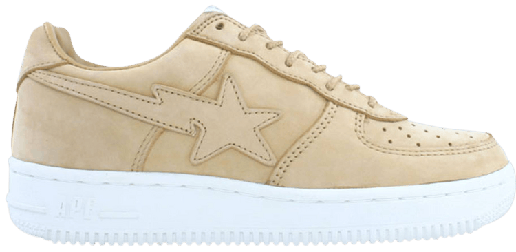 Bapesta FS 001 Low Yellow Nubuck