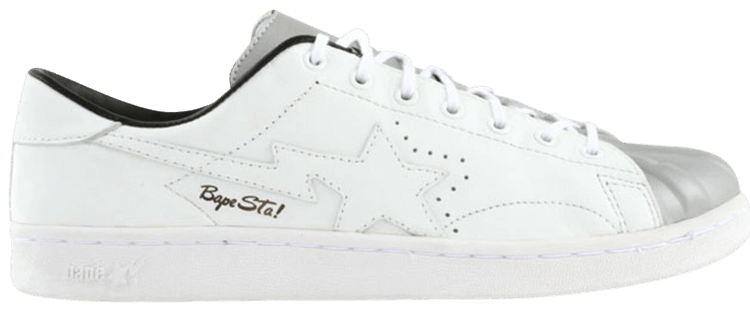 Bapesta FS 021 Low Silver Black