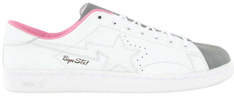 Bapesta FS 021 Low Gray Pink