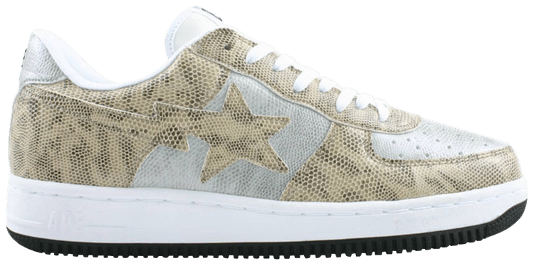 Bapesta FS 001 Low Snake Gray