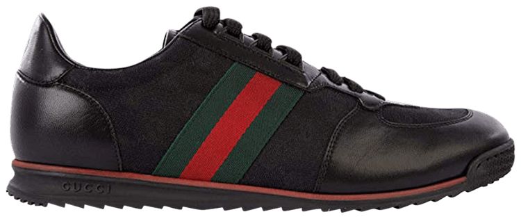 Gucci GG Guccissima Web Stripe 'Black'