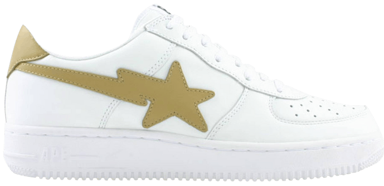 Bapesta FS 001 Low White Beige