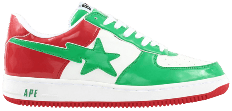 Bapesta FS 001 Low White Green