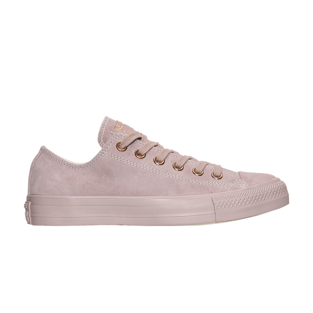 rose gold suede converse