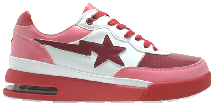 BAPE Roadsta FS 034 Low Red White