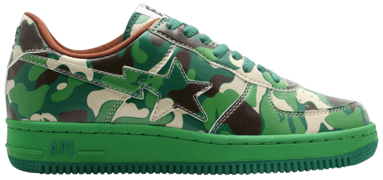 Bapesta FS 001 Low Green Camo