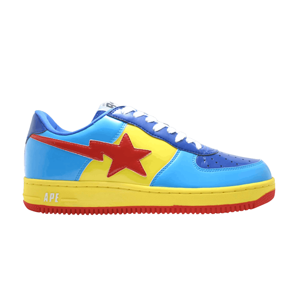アベイシングエイプ　DC フラッシュ A Bathing Ape Bape Sta Low DC Comics The Flash Men's - FS