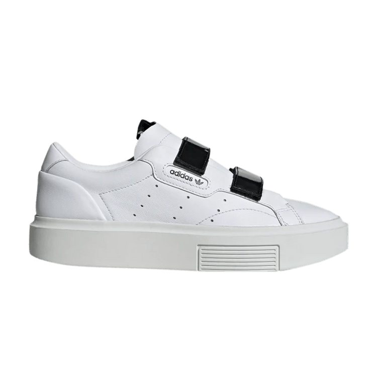 Adidas originals super sleek sneakers in white store