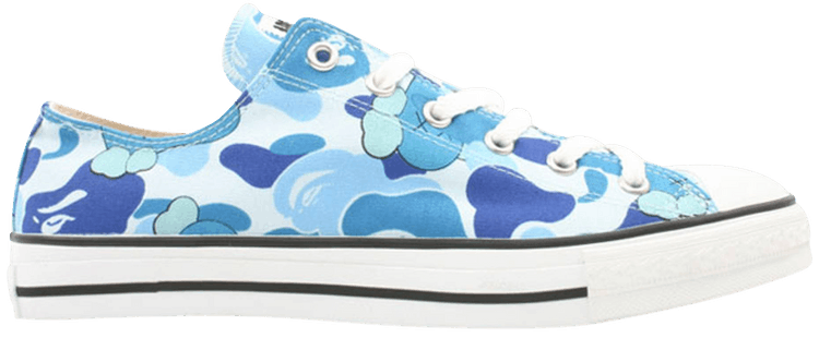 Bapesta FS 010 Canvas Low Blue