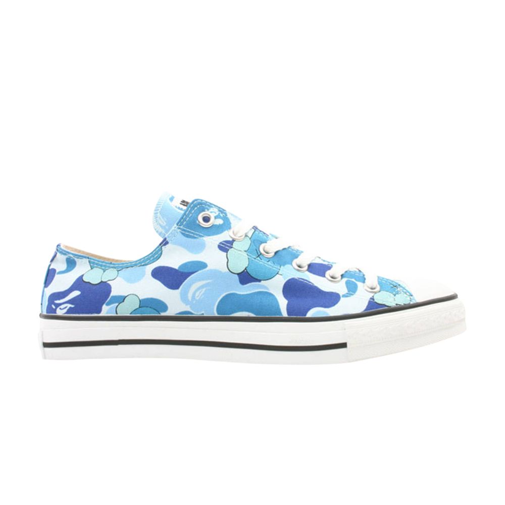 BAPE Bapesta FS-010 Canvas Low 'Blue' | Men's Size 8 - K2